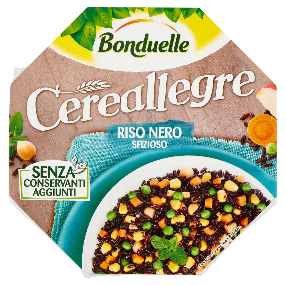 RISO NERO SFIZIOSO CEREALLEGRE BONDUELLE CIOT G 200 - 0