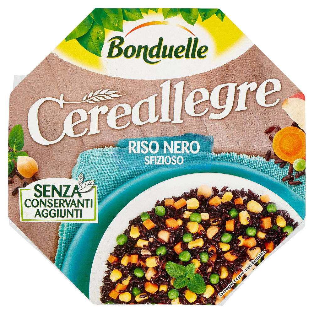 RISO NERO SFIZIOSO CEREALLEGRE BONDUELLE CIOT G 200 - 2