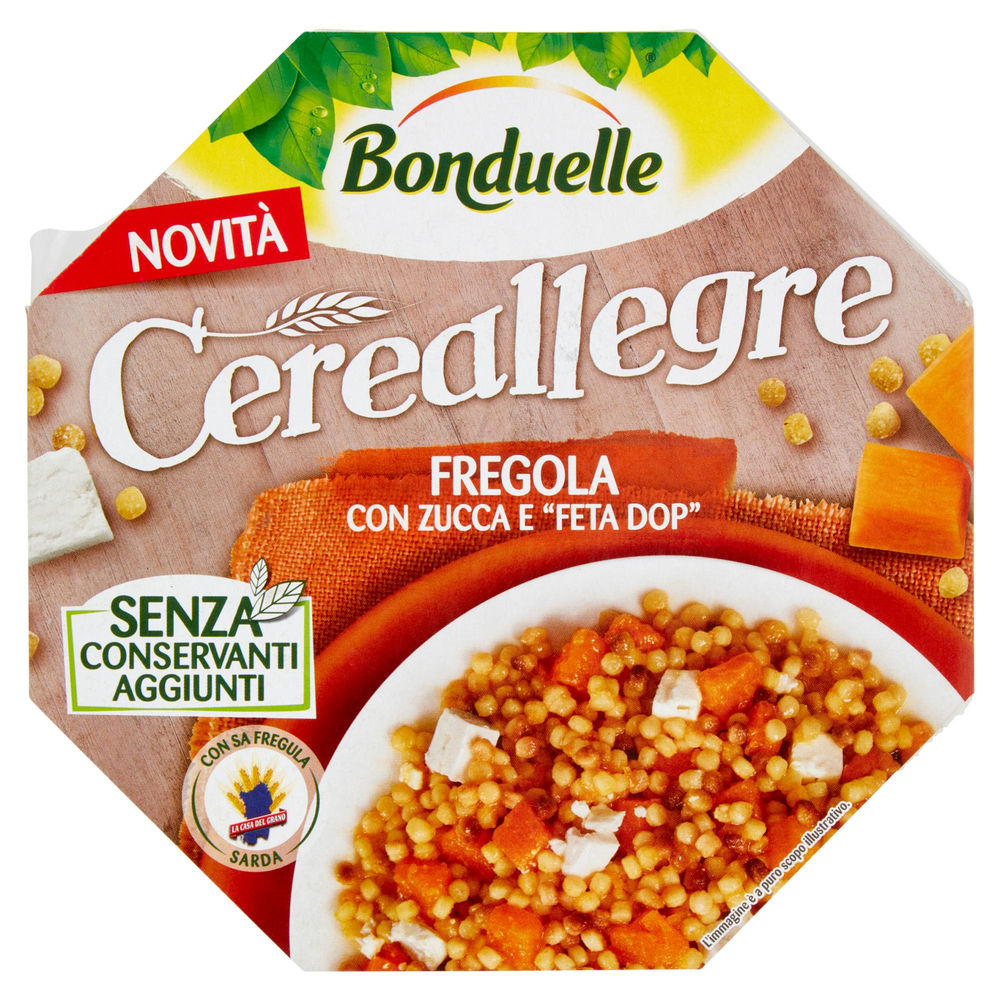 Fregola zucca & feta cereallegre bonduelle ciot g 200