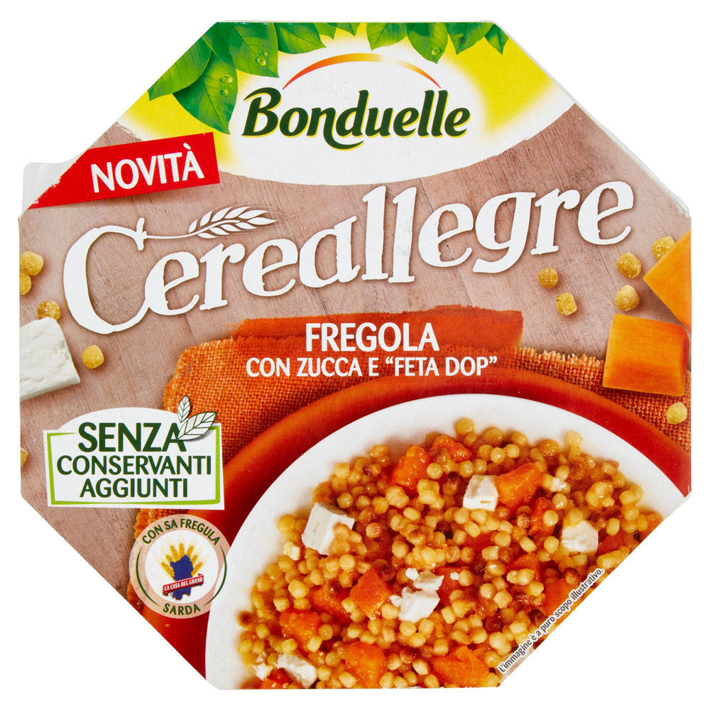 FREGOLA ZUCCA & FETA CEREALLEGRE BONDUELLE CIOT G 200 - 3