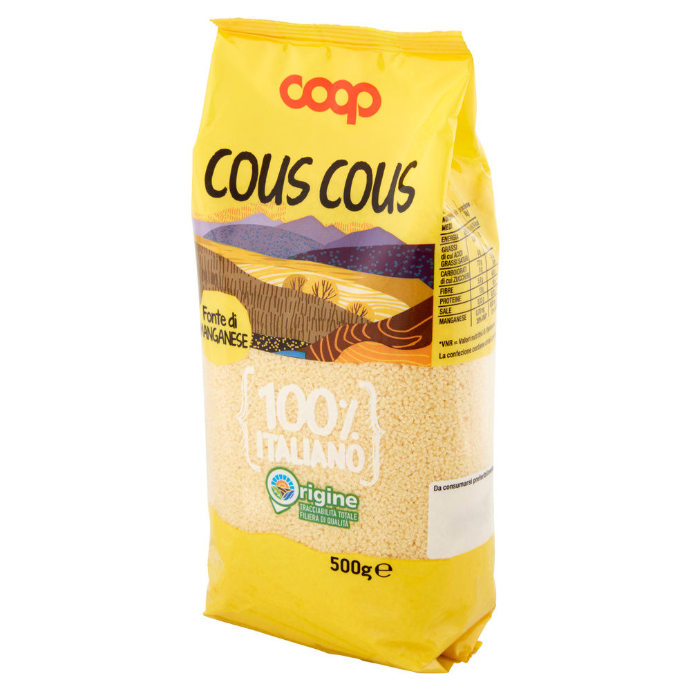 COUS COUS 100% ITALIA COOP IT SH G500 - 14