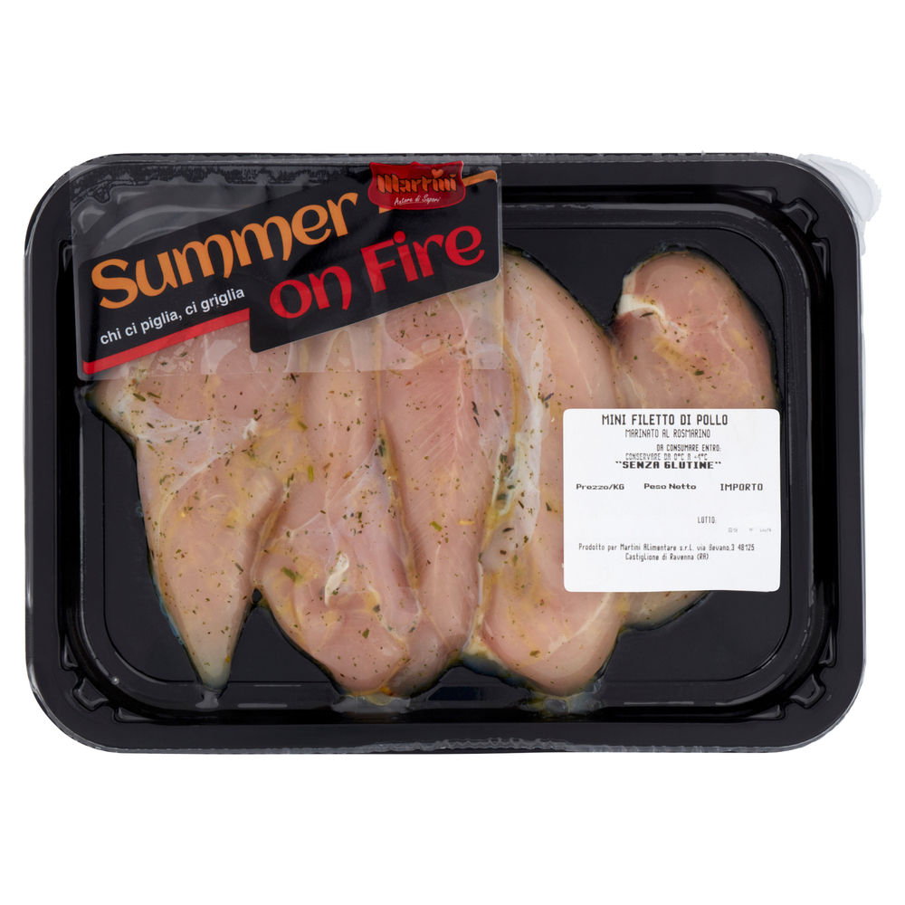 MINI FILETTO DI POLLO MARINATO ROSMARINO G300 - 0