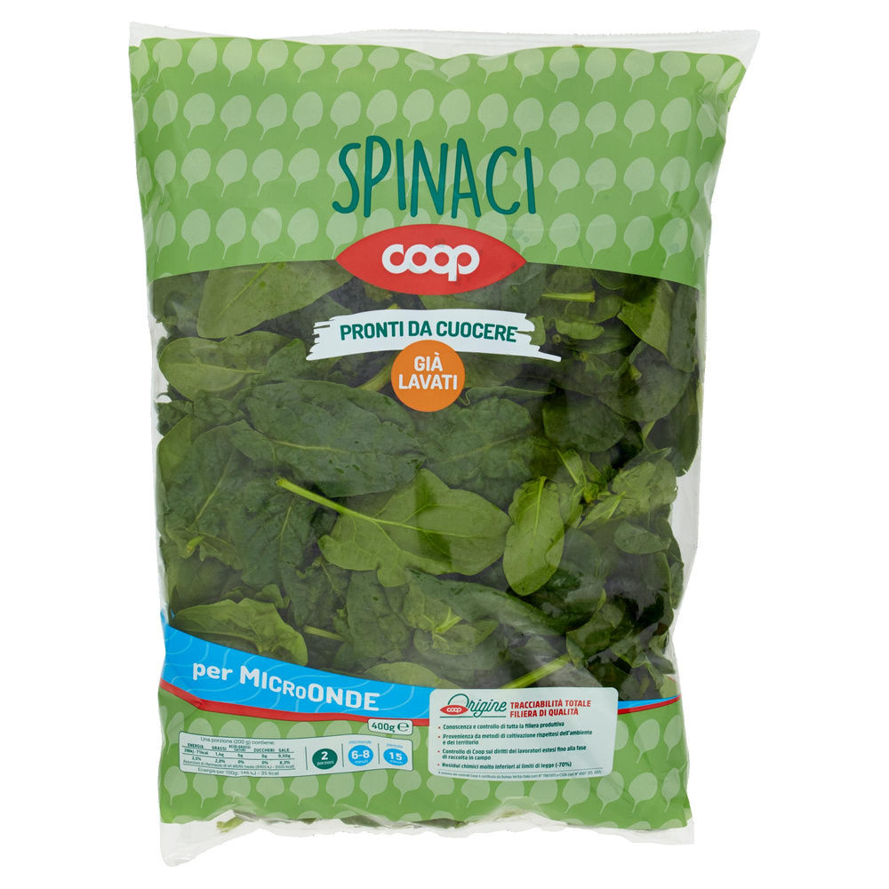 SPINACI COOP ORIGINE IT BS G 400 - 14