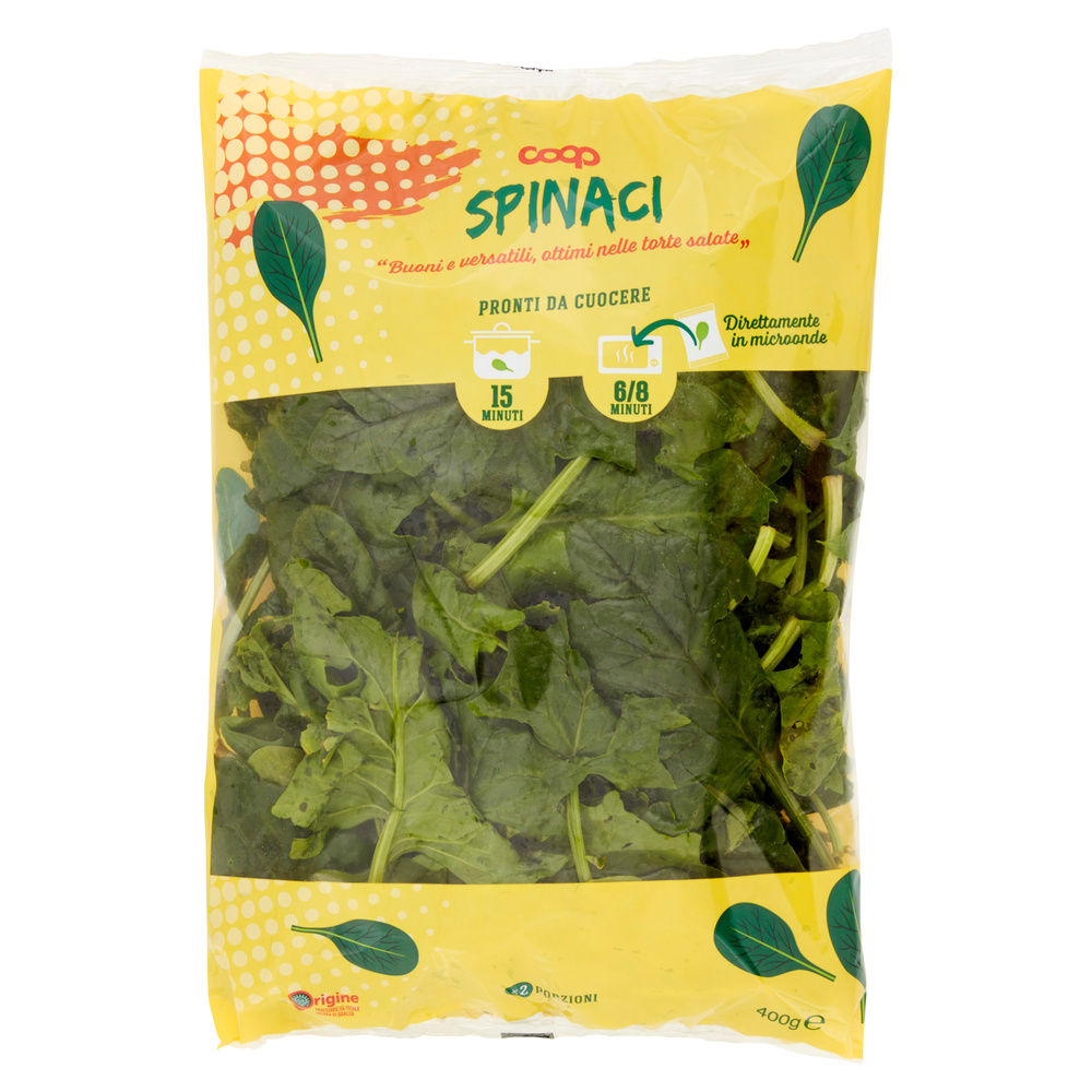 SPINACI COOP ORIGINE IT BS G 400 - 28