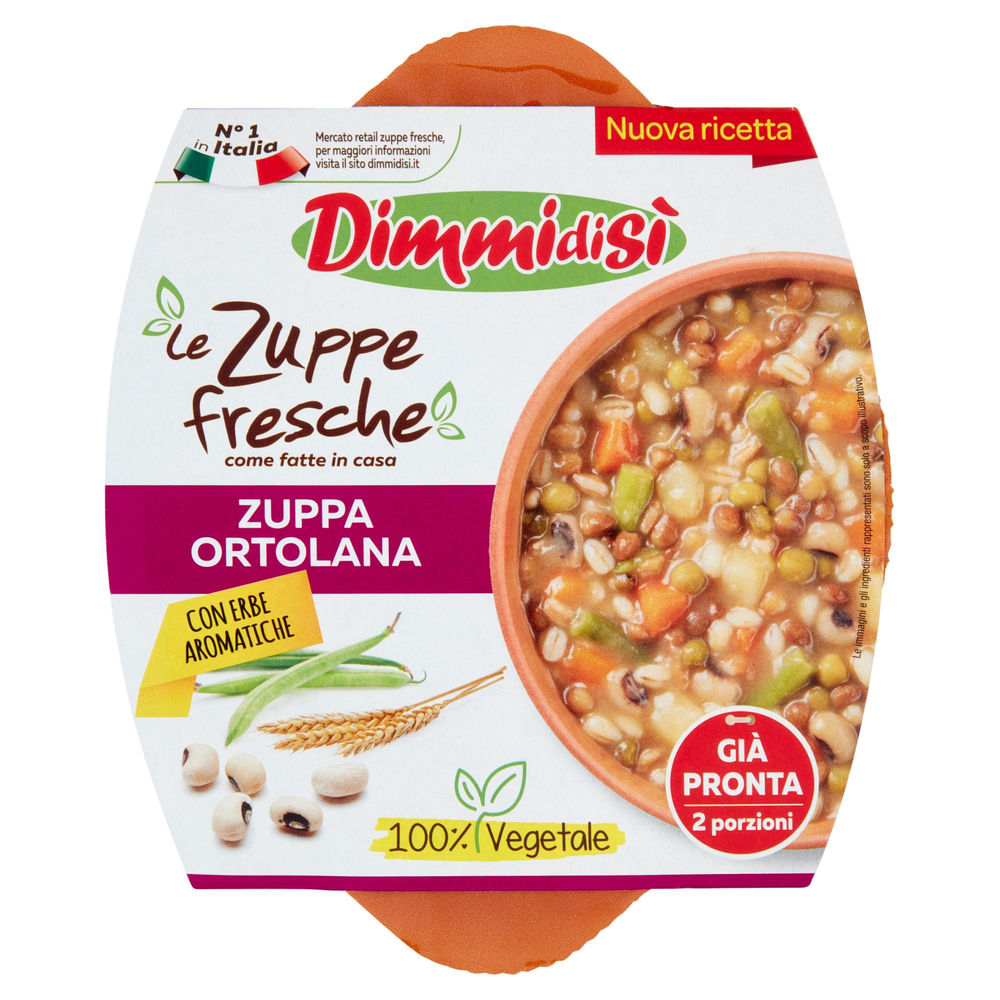 Zuppa ortolana le zuppe fresche dimmidisi' ciot. g 620