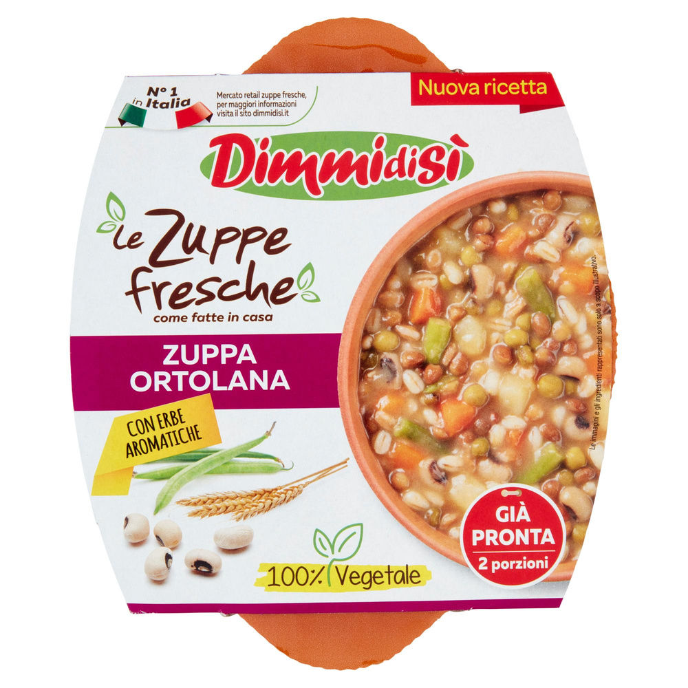 ZUPPA ORTOLANA LE ZUPPE FRESCHE DIMMIDISI' CIOT. G 620 - 3