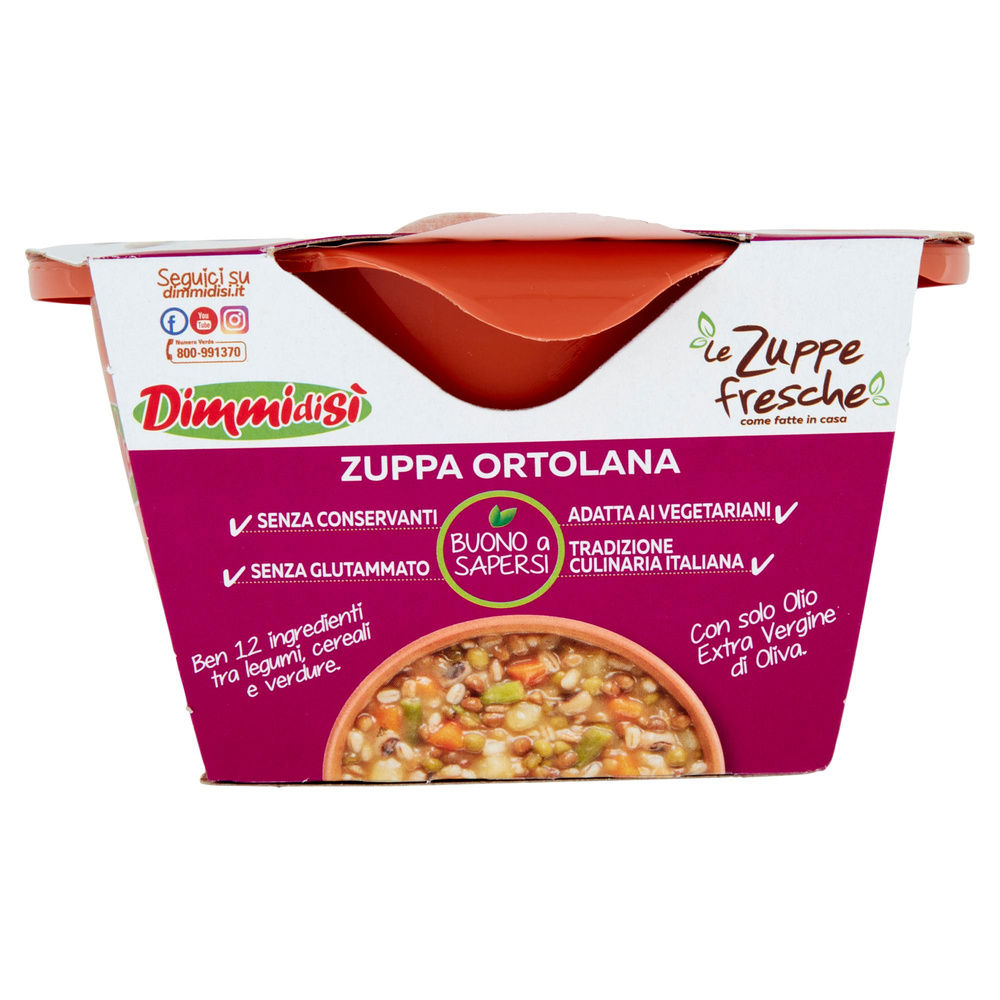 ZUPPA ORTOLANA LE ZUPPE FRESCHE DIMMIDISI' CIOT. G 620 - 7