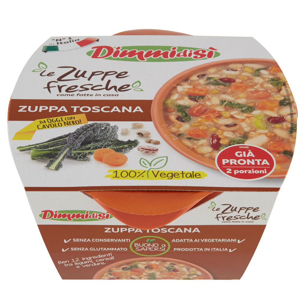 ZUPPA TOSCANA LE ZUPPE FRESCHE DIMMIDISI' CIOT. G 620 - 2