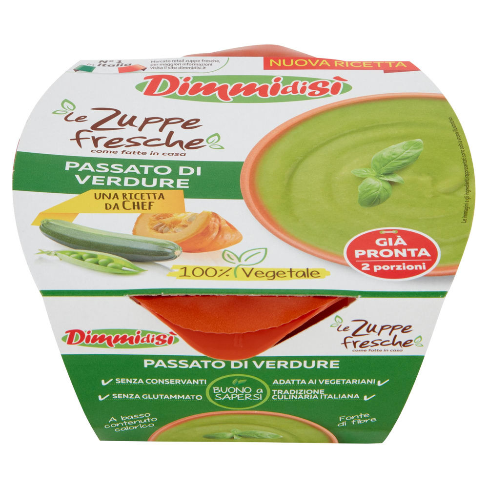 PASSATO DI VERDURE LE ZUPPE FRESCHE DIMMIDISI CIOT G 620 - 6