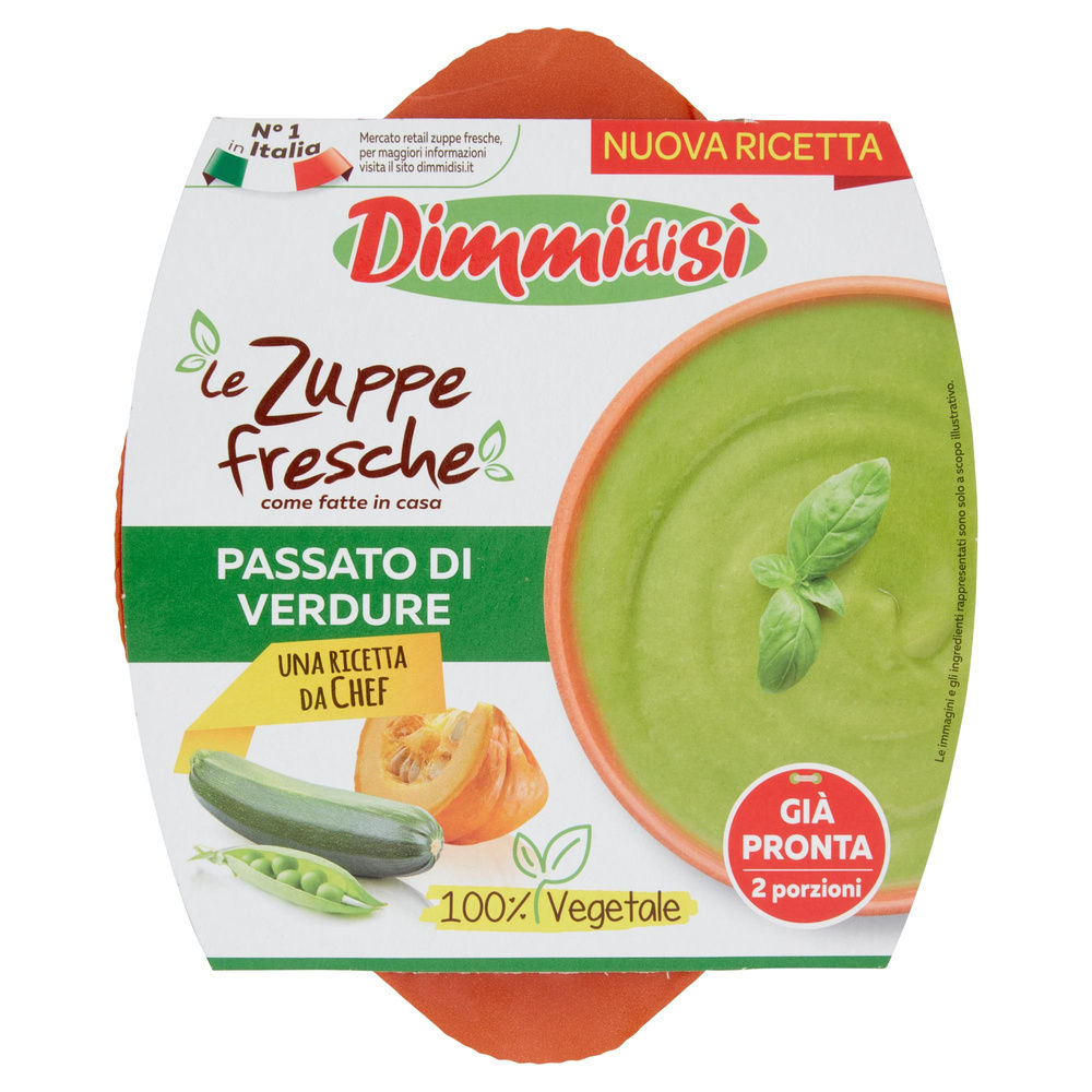 PASSATO DI VERDURE LE ZUPPE FRESCHE DIMMIDISI CIOT G 620 - 7