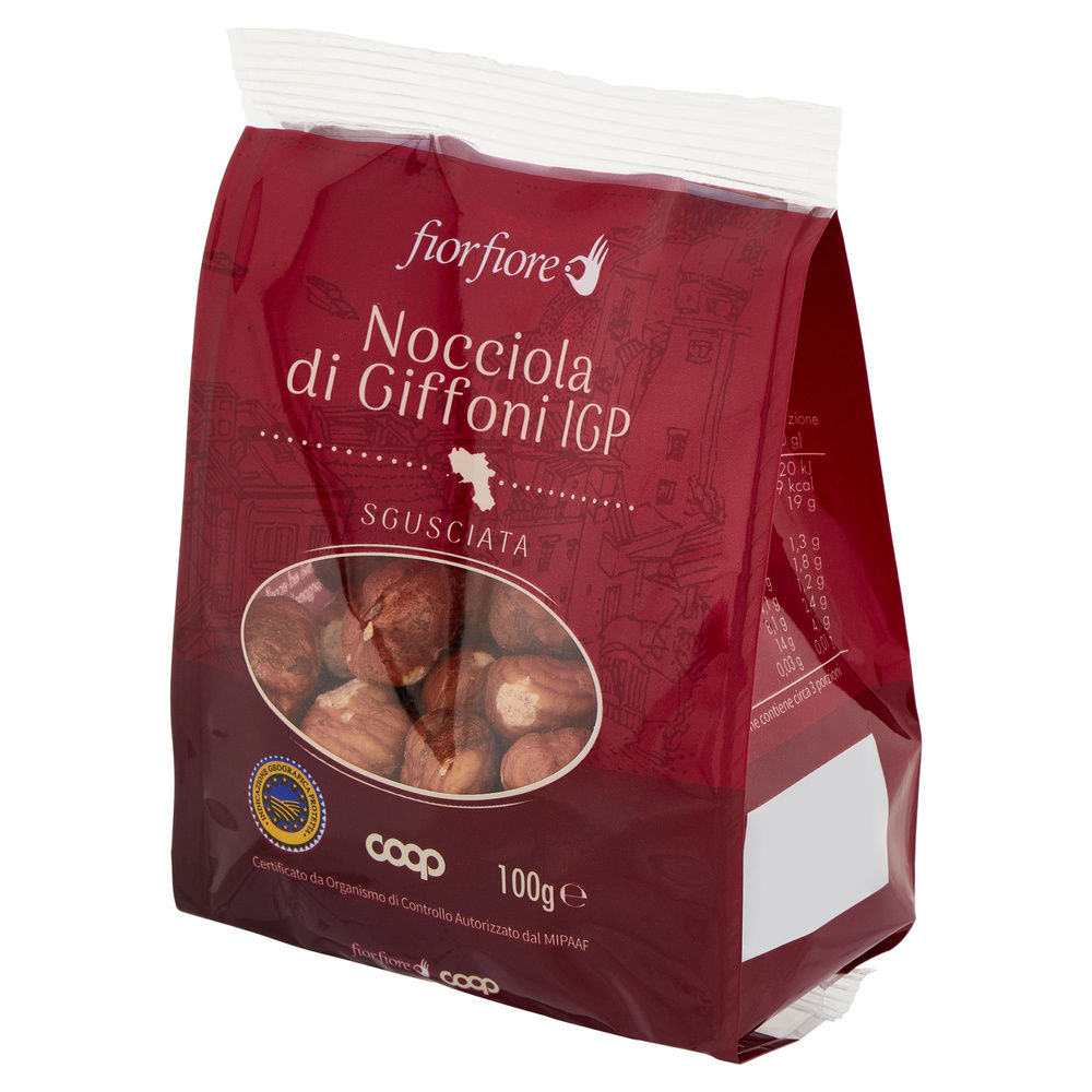 NOCCIOLA DI GIFFONI IGP FIOR FIORE SGUSCIATE BS G 100 - 13