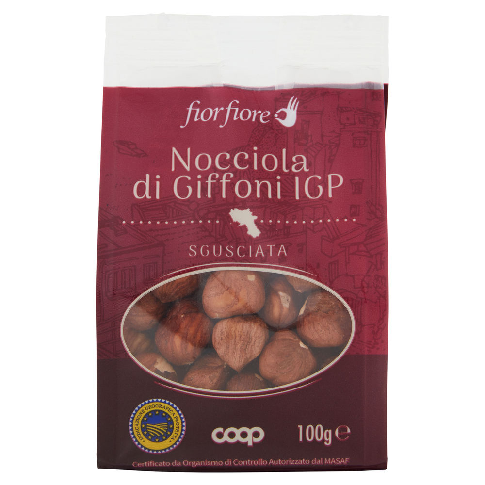 NOCCIOLA DI GIFFONI IGP FIOR FIORE SGUSCIATE BS G 100 - 1