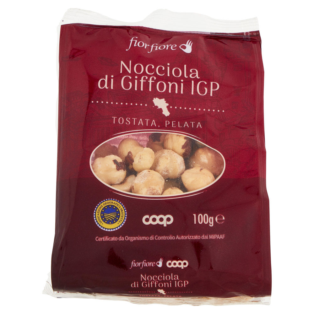 NOCCIOLA DI GIFFONI IGP FIOR FIORE PELATE E TOSTATE BS G 100 - 4