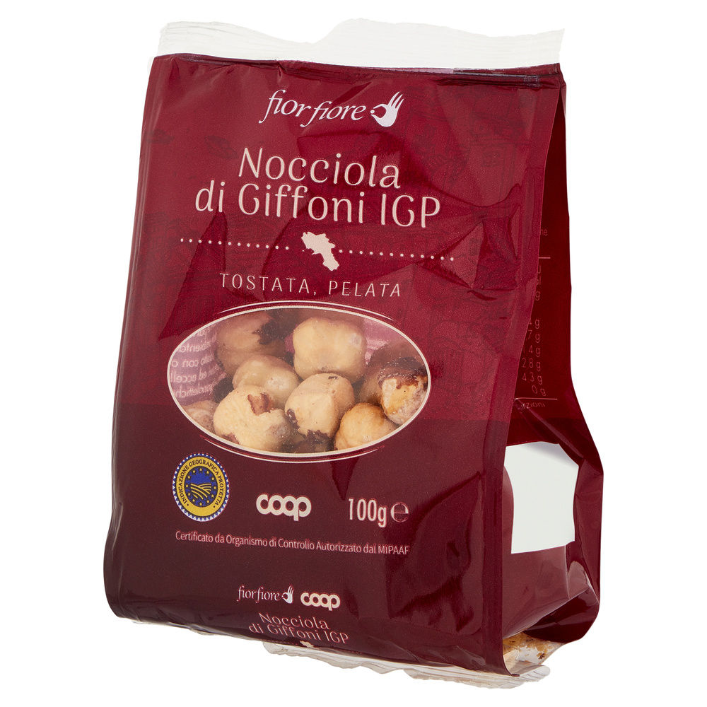 NOCCIOLA DI GIFFONI IGP FIOR FIORE PELATE E TOSTATE BS G 100 - 9