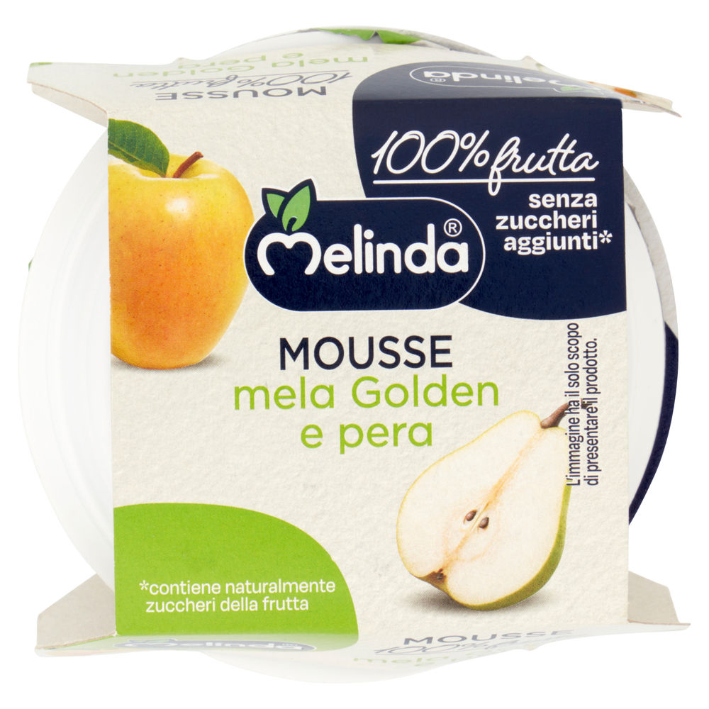 Mousse mela/pera melinda cluster 2 x 100 g