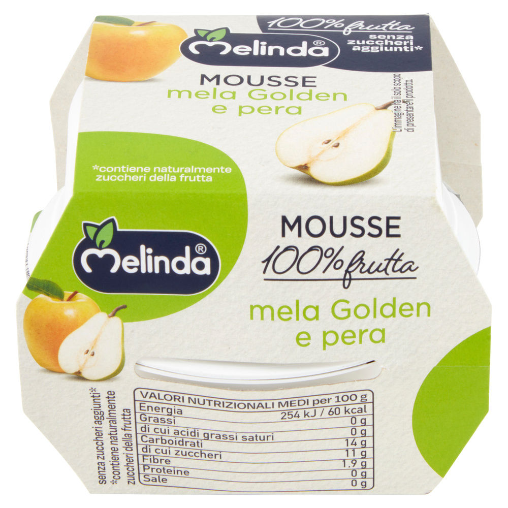 MOUSSE MELA/PERA MELINDA CLUSTER 2 X 100 G - 3