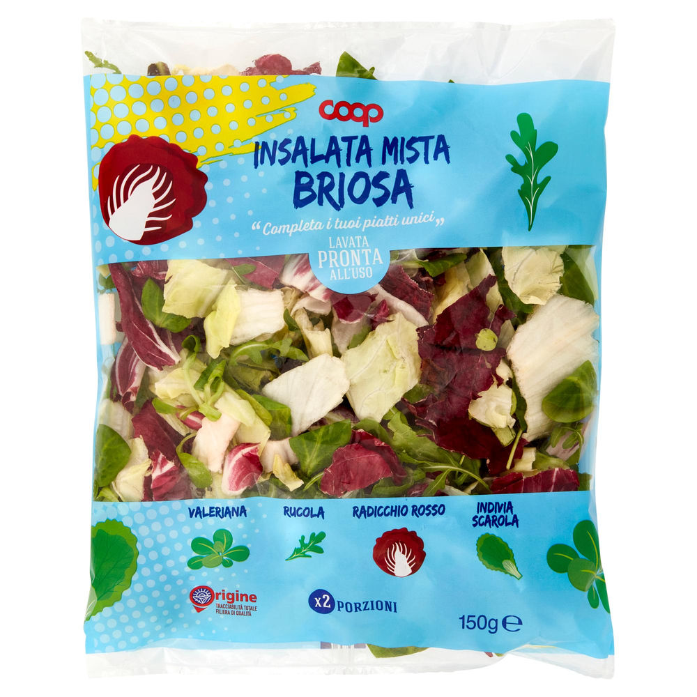 Insalata mista briosa coop origine it bs g 150