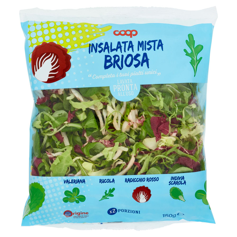 INSALATA MISTA BRIOSA COOP ORIGINE IT BS G 150 - 2