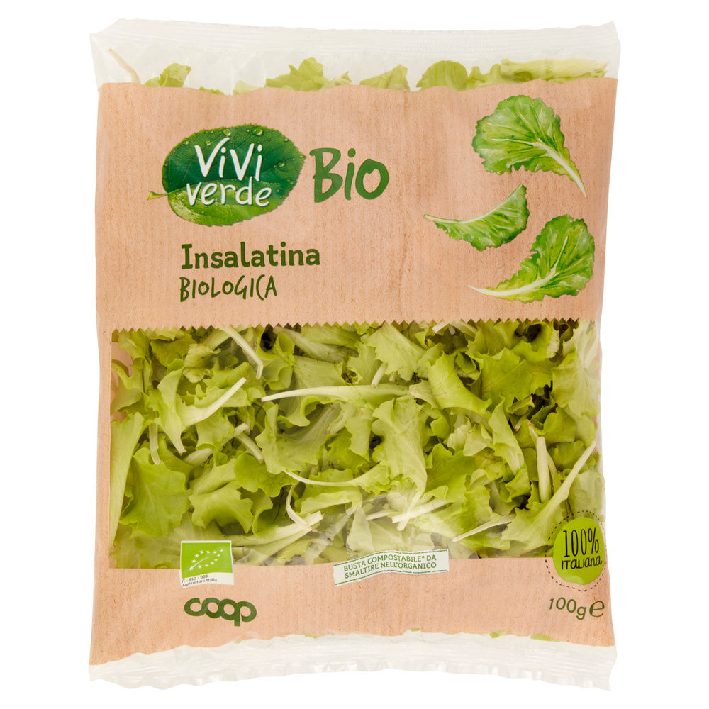 INSALATINA VIVI VERDE BIO COOP IT I^ BS G 100 - 1