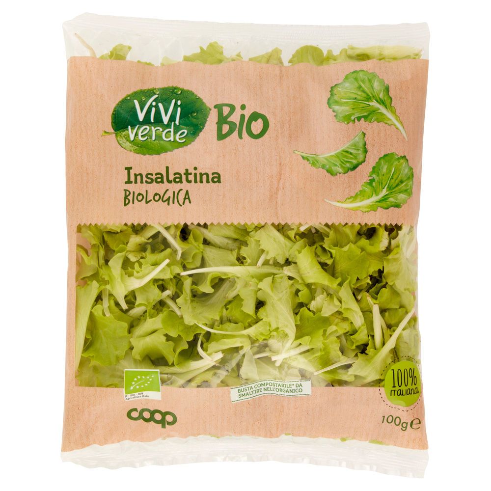INSALATINA VIVI VERDE BIO COOP IT I^ BS G 100 - 9