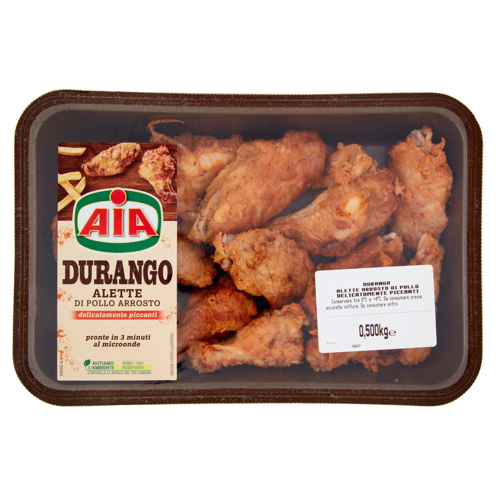 DURANGO ALETTE ARROSTO DI POLLO ATP 500 G AIA - 8