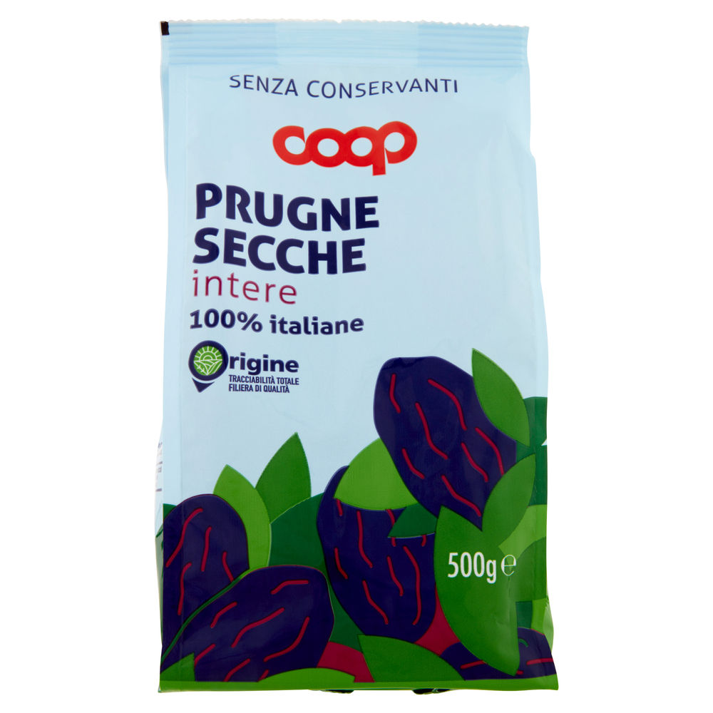 PRUGNE SECCHE ITALIANE INTERE COOP 32-34 SH G 500 - 0