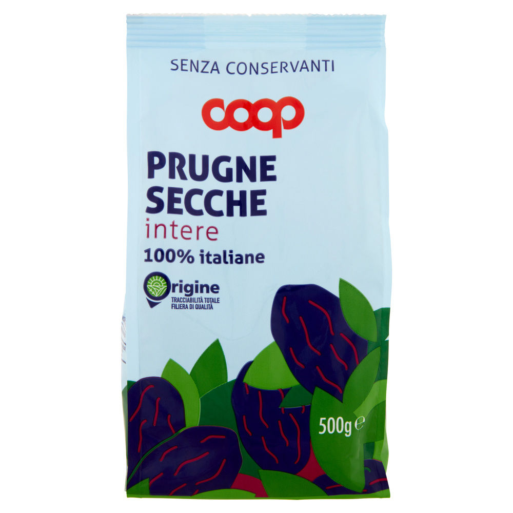 PRUGNE SECCHE ITALIANE INTERE COOP 32-34 SH G 500 - 2