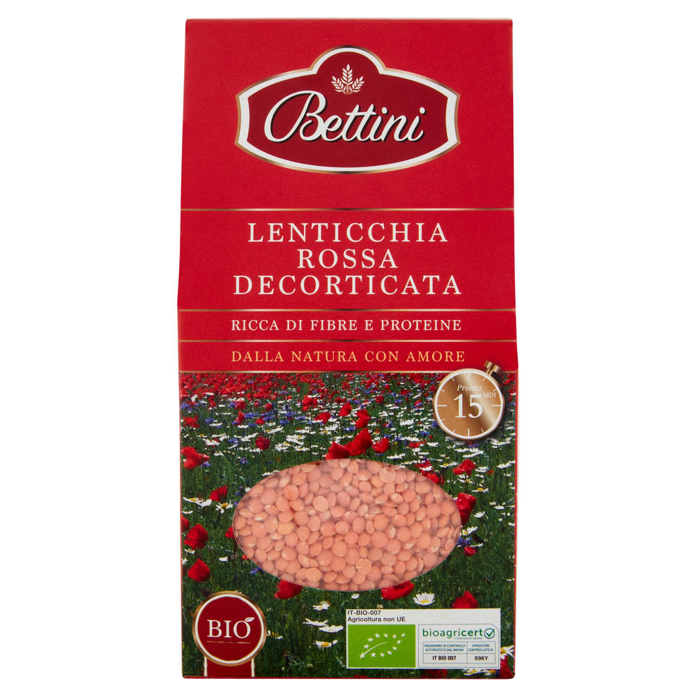 Lenticchia rossa decorticata bio scl g 250