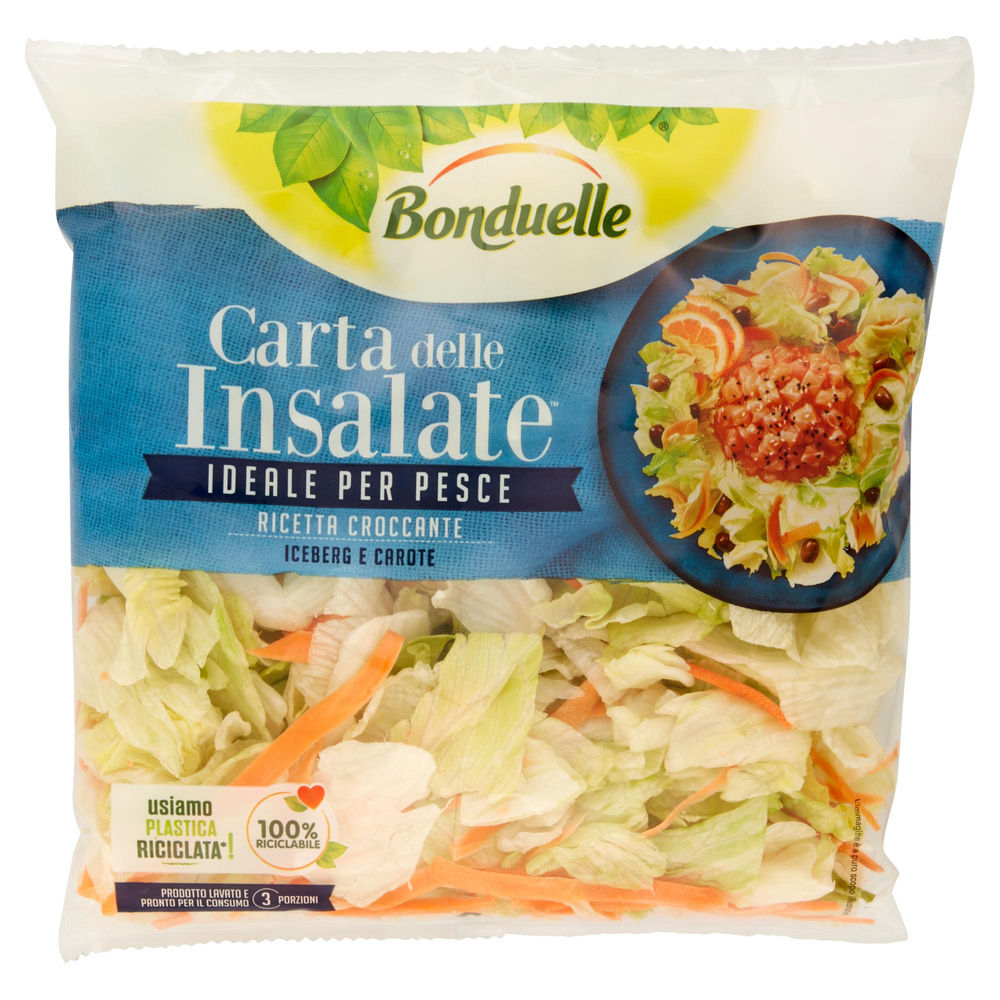 RICETTA CROCCANTE CARTA DELLE INSALATE BONDUELLE BS G 230 - 2