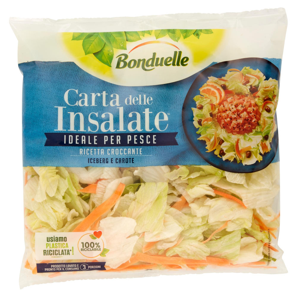 RICETTA CROCCANTE CARTA DELLE INSALATE BONDUELLE BS G 230 - 3