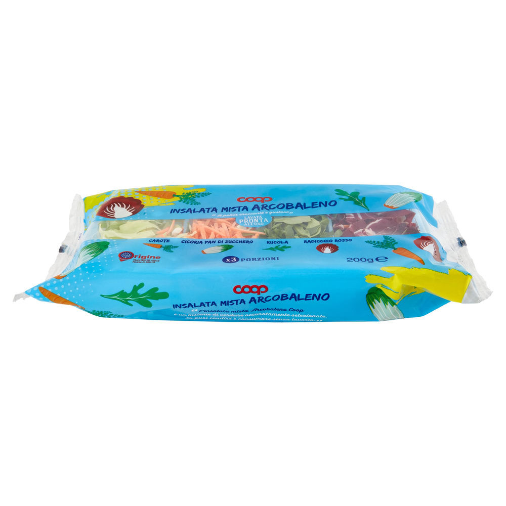 INSALATA MISTA ARCOBALENO COOP ORIGINE VH FLOW PACK  G 200 - 11