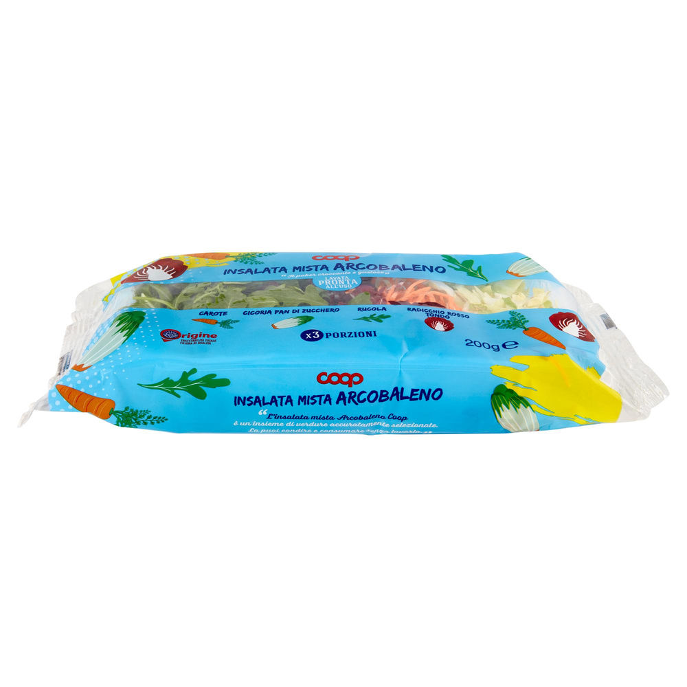 INSALATA MISTA ARCOBALENO COOP ORIGINE VH FLOW PACK  G 200 - 7