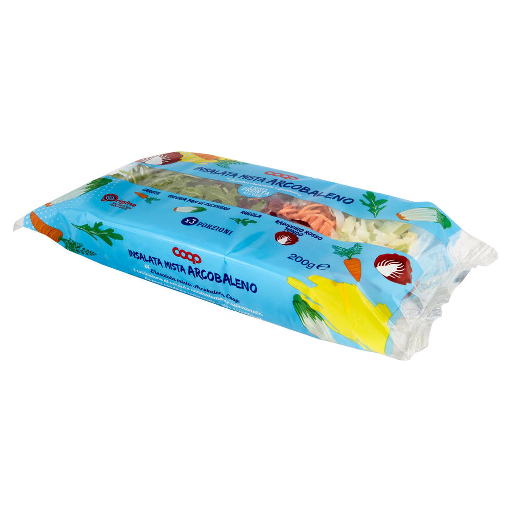 INSALATA MISTA ARCOBALENO COOP ORIGINE VH FLOW PACK  G 200 - 9