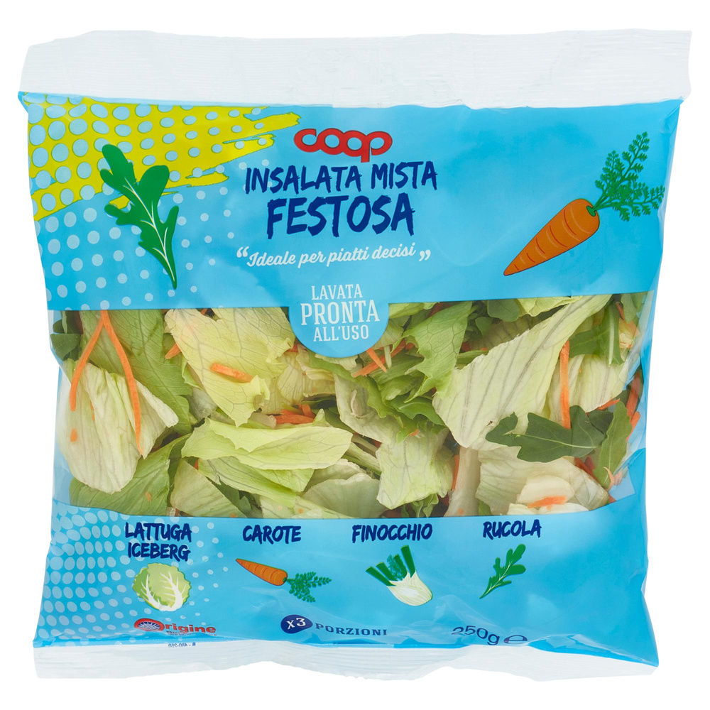 INSALATA MISTA FESTOSA COOP ORIGINE BS  G 250 - 15