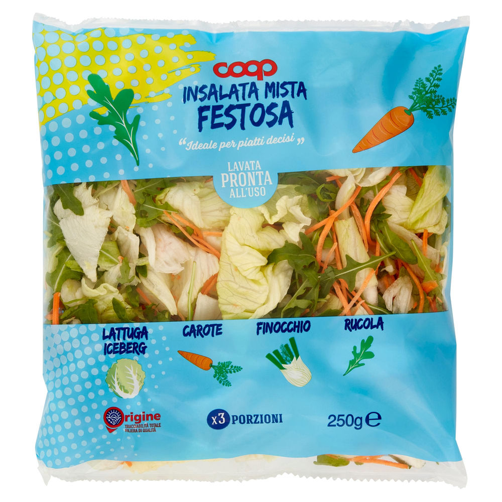 INSALATA MISTA FESTOSA COOP ORIGINE BS  G 250 - 1