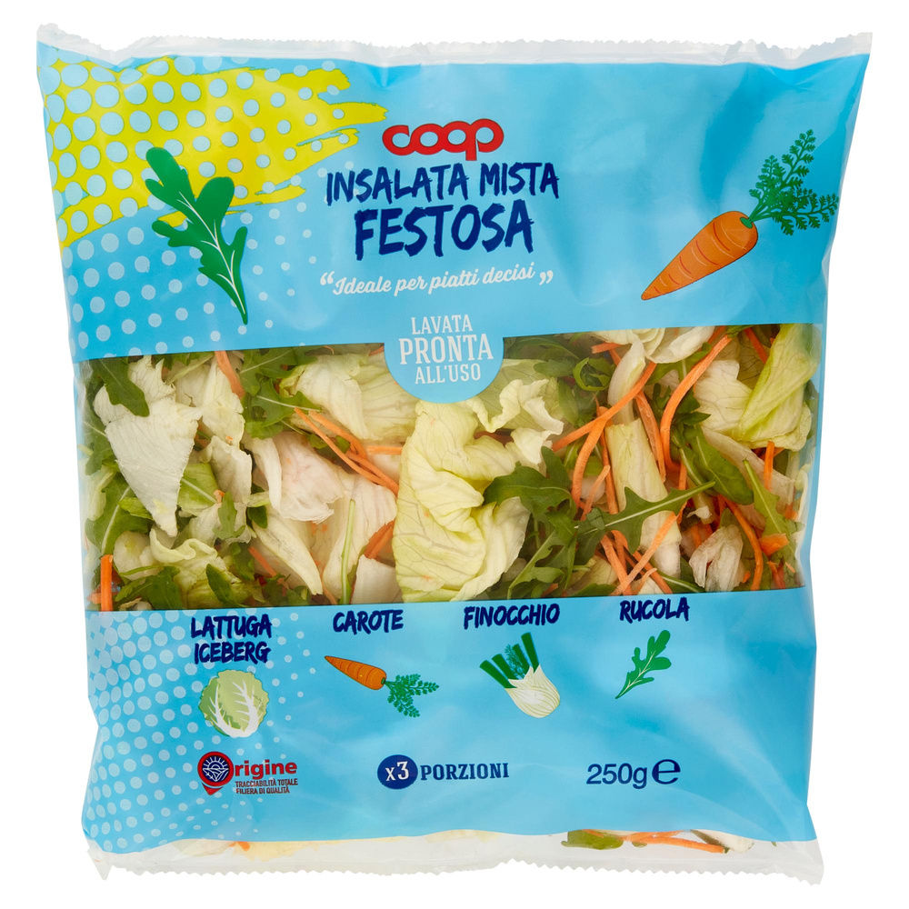 INSALATA MISTA FESTOSA COOP ORIGINE BS  G 250 - 8