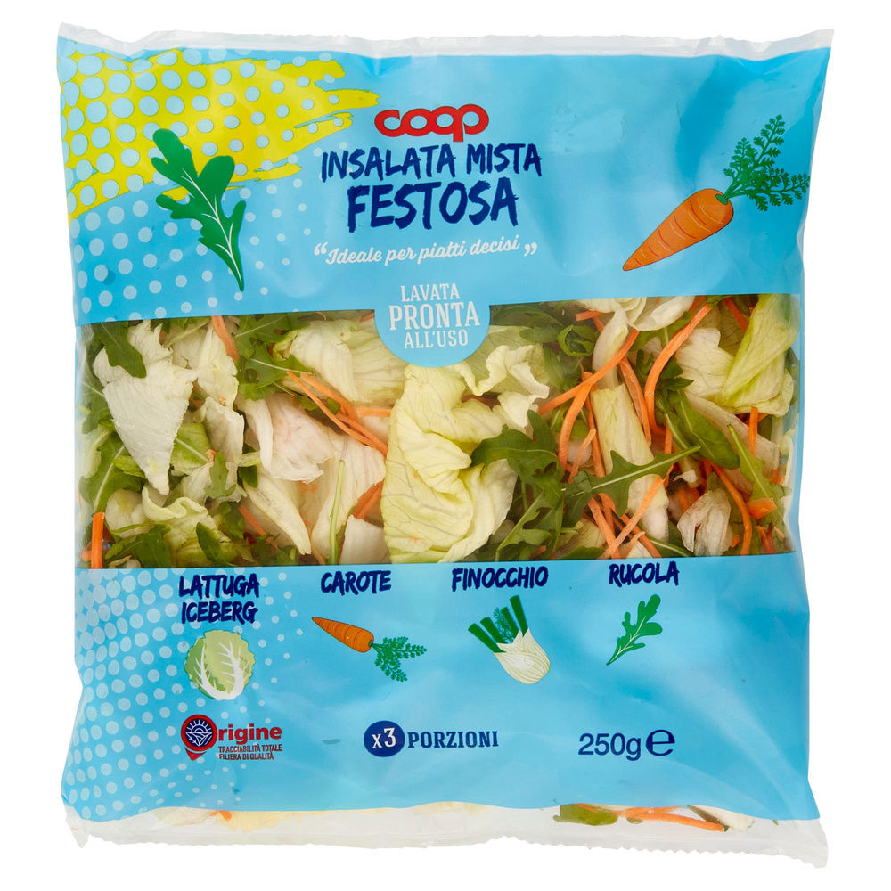 INSALATA MISTA FESTOSA COOP ORIGINE BS  G 250 - 9