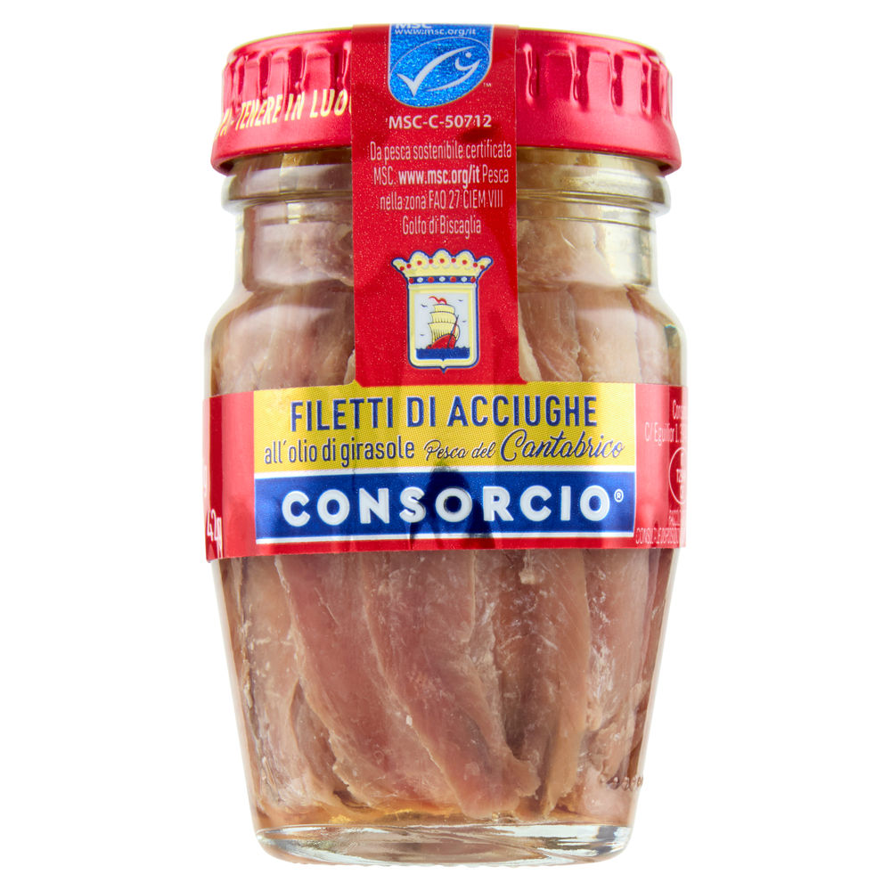 ACCIUGHE MSC OLIO GIRASOLE ALTO OLEICO CONSORCIO G42 - 0