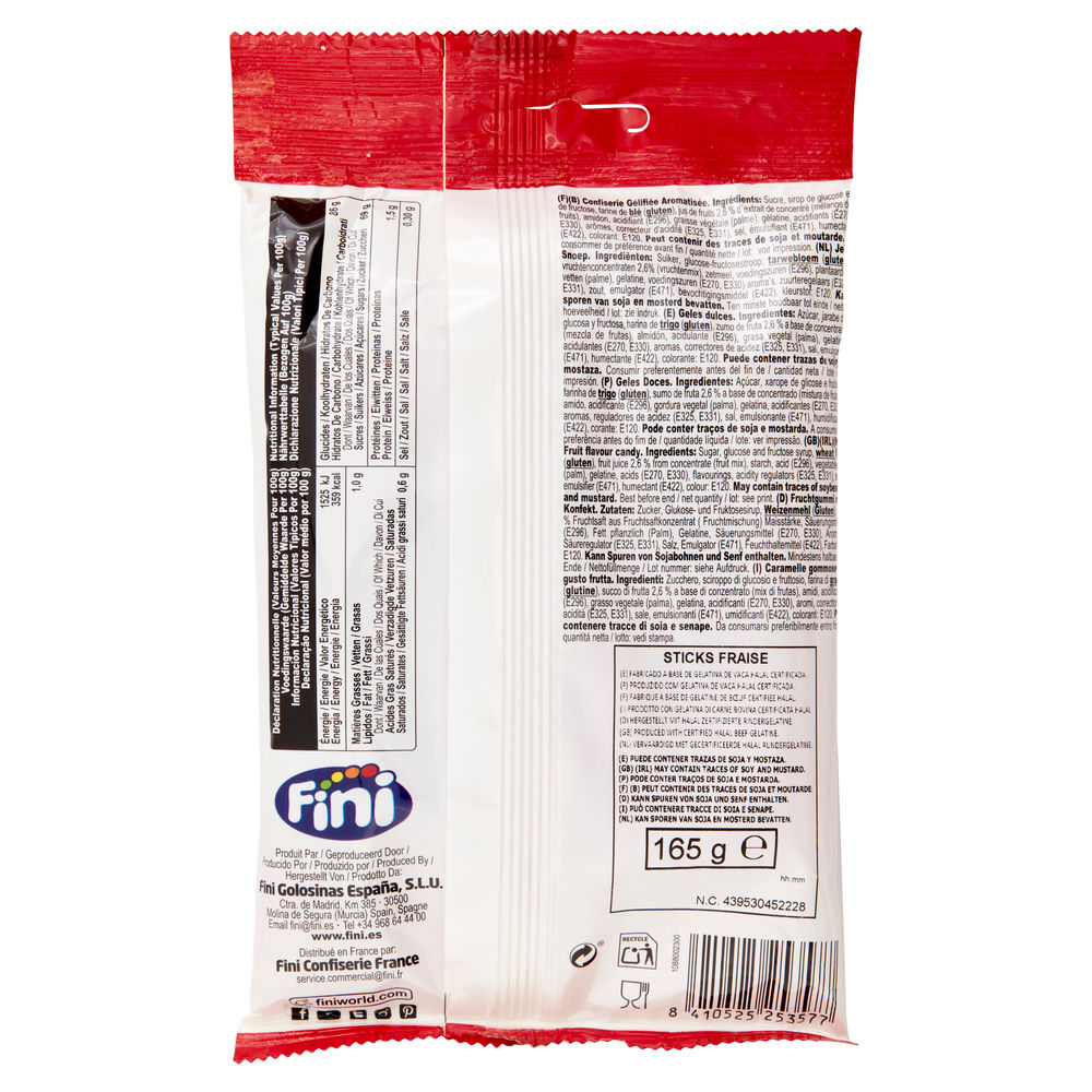 TORNADO FIZZ.FRAGOLA 165GR - 1