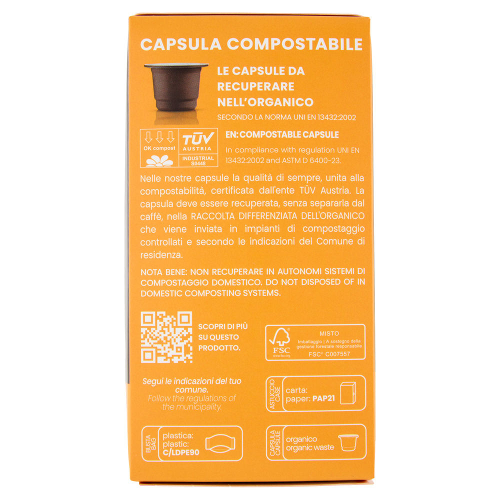 CAFFE' E'SPRESSO NAPOLI COMPOSTABILE VERGNANO 10CAPSX G 5 - 11