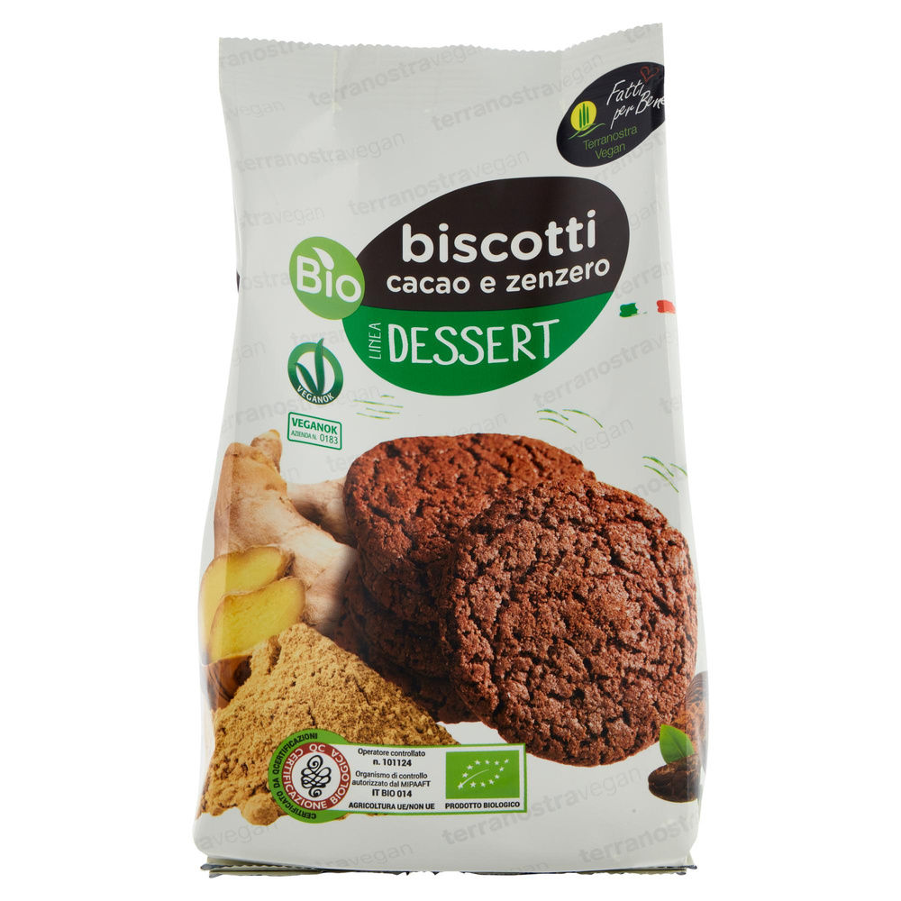 BISCOTTI CACAO/ZENZERO BIO G200 - 2
