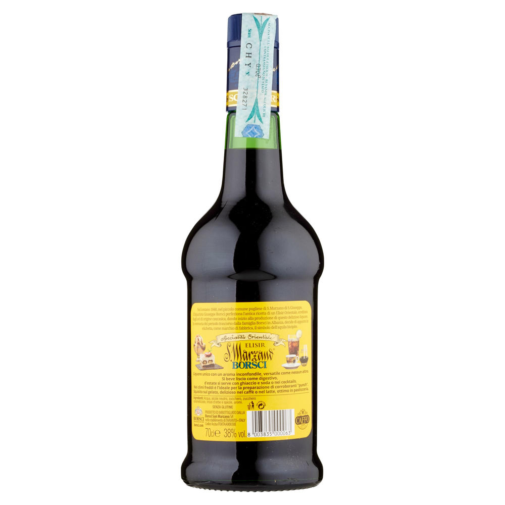 AMARO ELISIR S.MARZANO BORSCI 38 GRADI BOTTIGLIA ML.700 - 1
