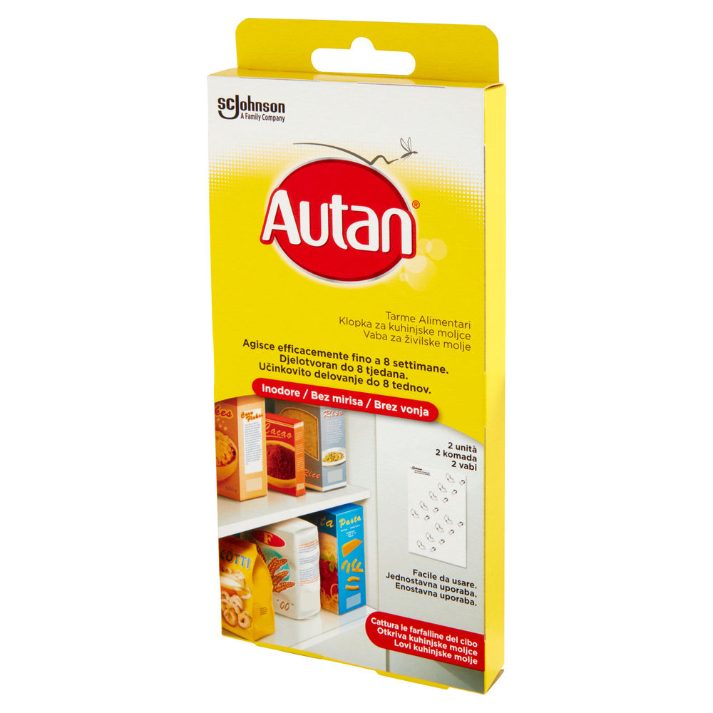 TARMICIDA AUTAN ANTITARME ALIMENTARI SCATOLA PZ.2 - 8