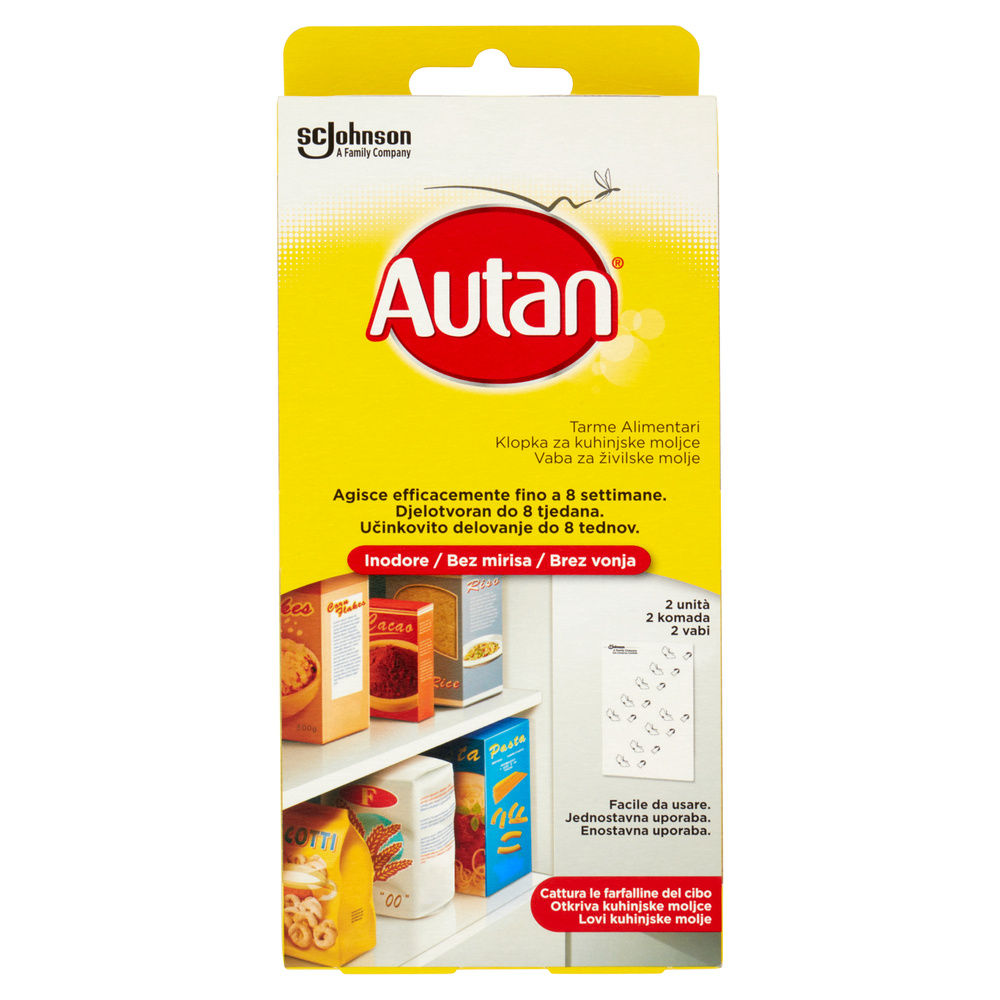TARMICIDA AUTAN ANTITARME ALIMENTARI SCATOLA PZ.2 - 0