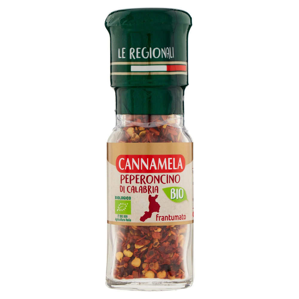 PEPERONCINO FRANTUMATO BIO CALABRIA LE REGIONALI CANNAMELA VV G 21 - 3