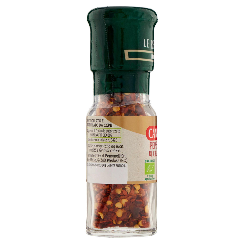 PEPERONCINO FRANTUMATO BIO CALABRIA LE REGIONALI CANNAMELA VV G 21 - 4