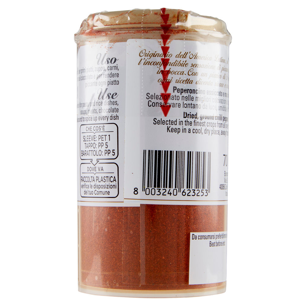 PEPERONCINO MACINATO LA DISPENSA G 70 - 1
