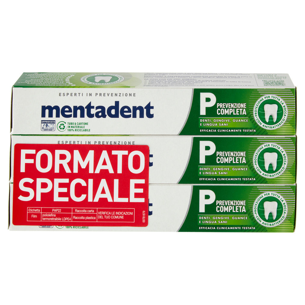 DENTIFRICIO MENTADENT P ML75 X 3 - 2