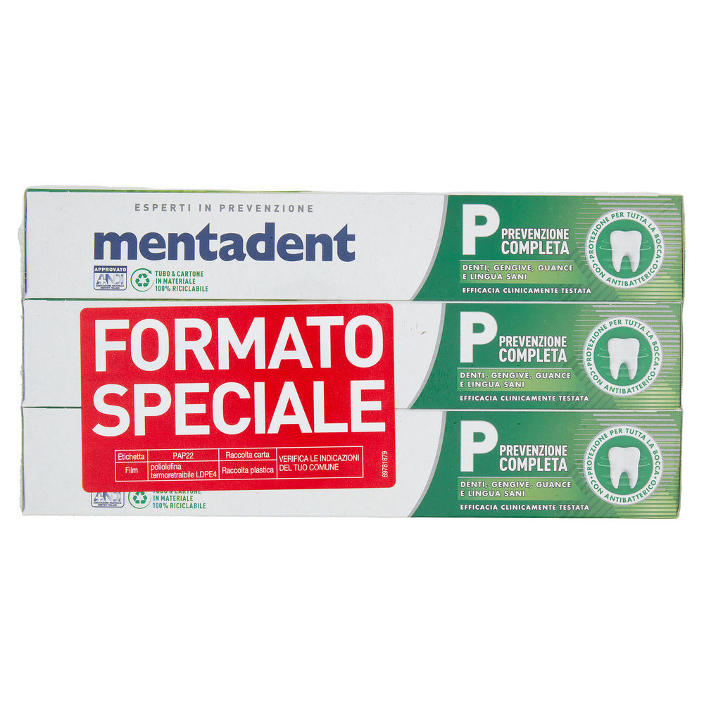DENTIFRICIO MENTADENT P ML75 X 3 - 5