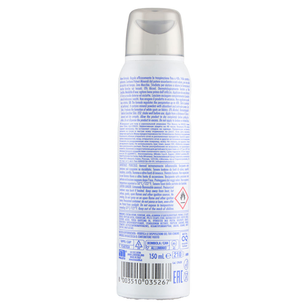 DEODORANTE SPRAY BREEZE THE BIANCO ML 150 - 1